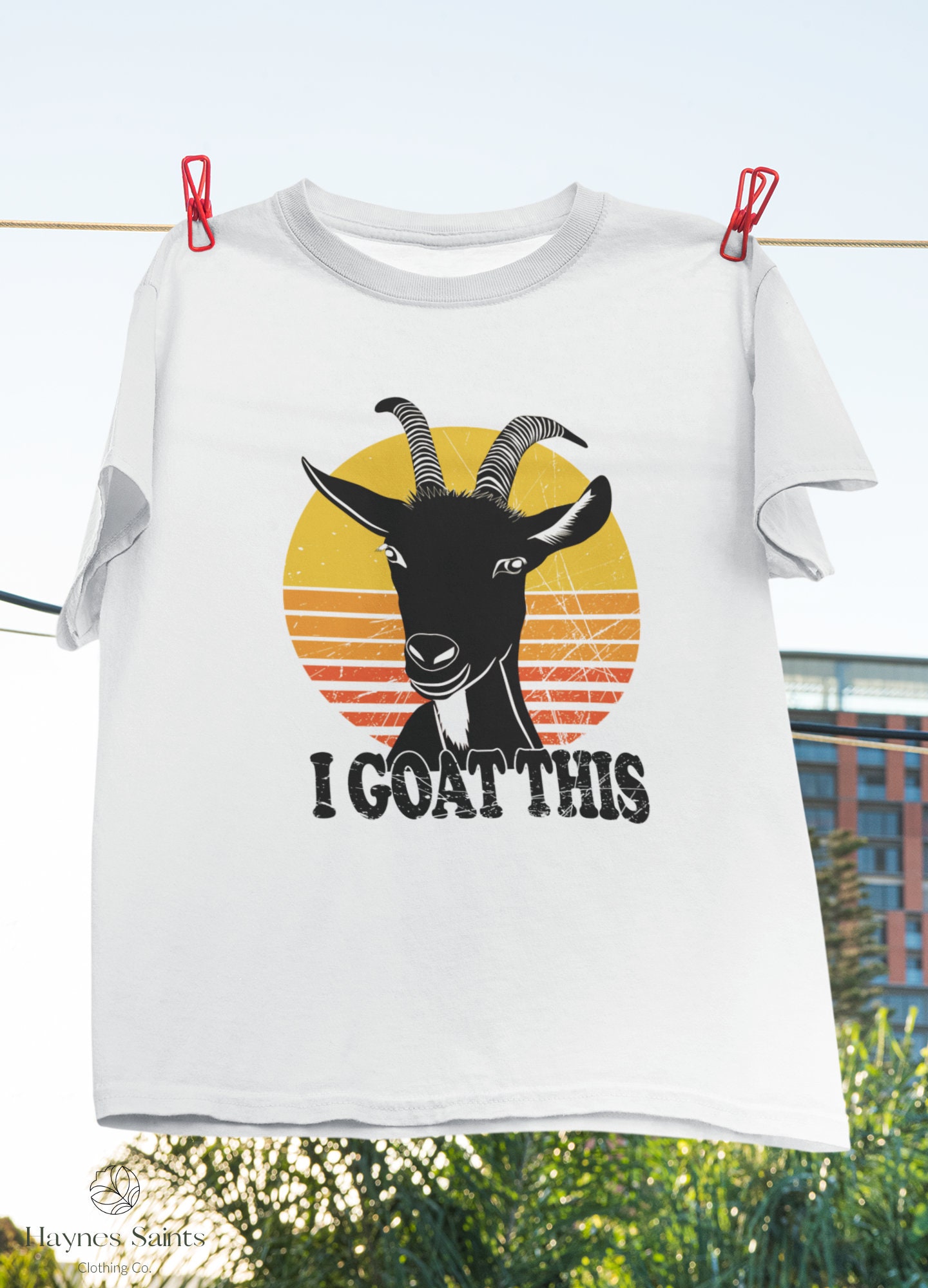 saints goat shirt