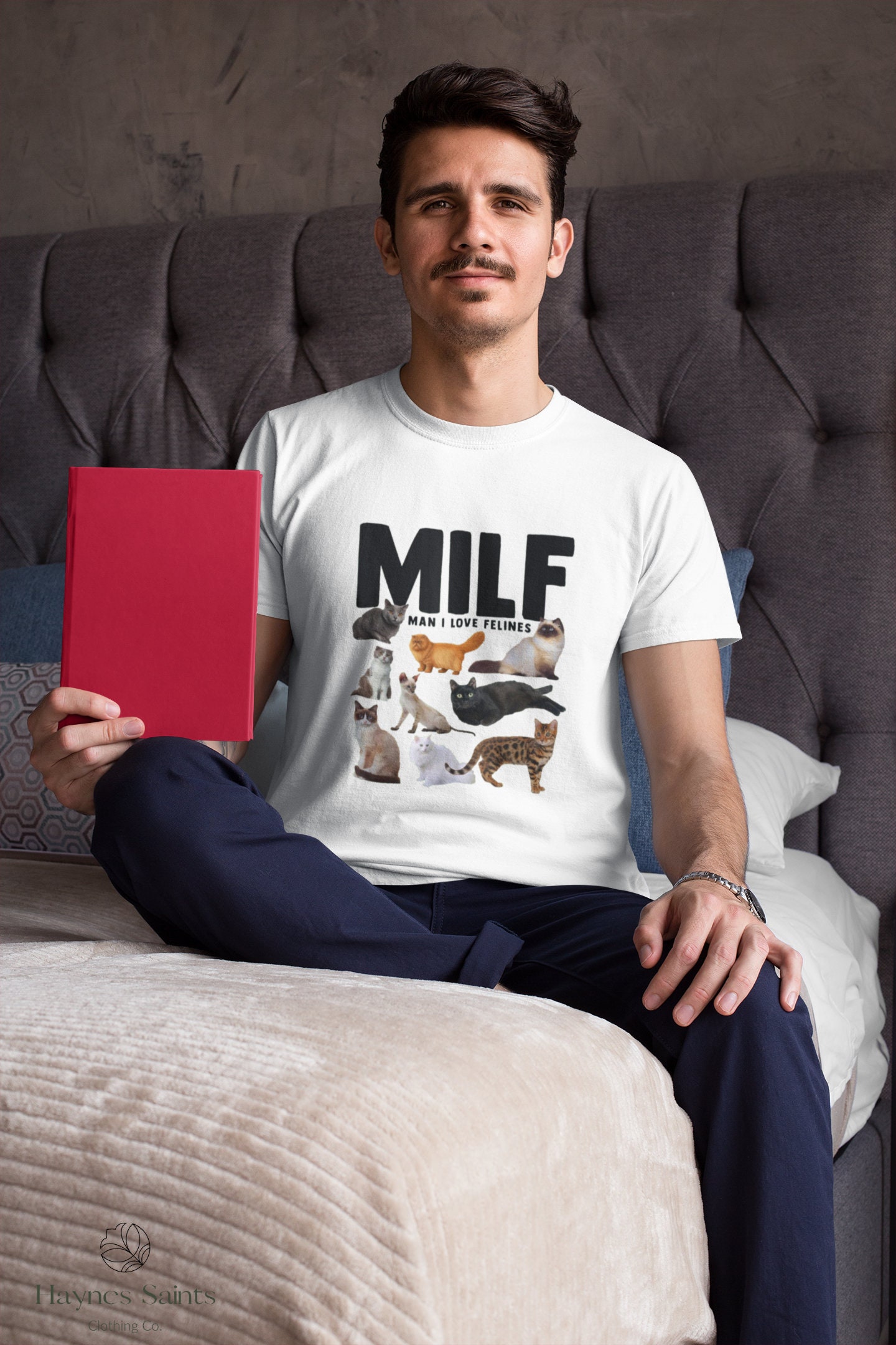 Discover Milf Man I Love Felines Funny Cats T-Shirt, Cat Shirt, Cat Lover Shirt, Man I Love Felines Shirt, Milf Shirt, Funny Cat Gift Shirts