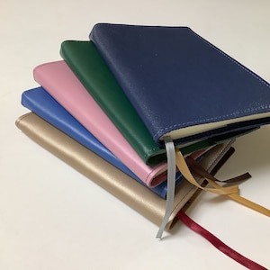 Leather Magnificat Cover, various colors, regular size; personalization included