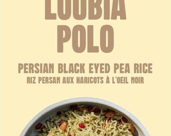 Perzische erwtrijst: veganistisch, glutenvrij, natriumarm (voor 4 personen)