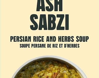 Perzische rijst- en kruidensoep: veganistisch, glutenvrij, natriumarm (2 porties)
