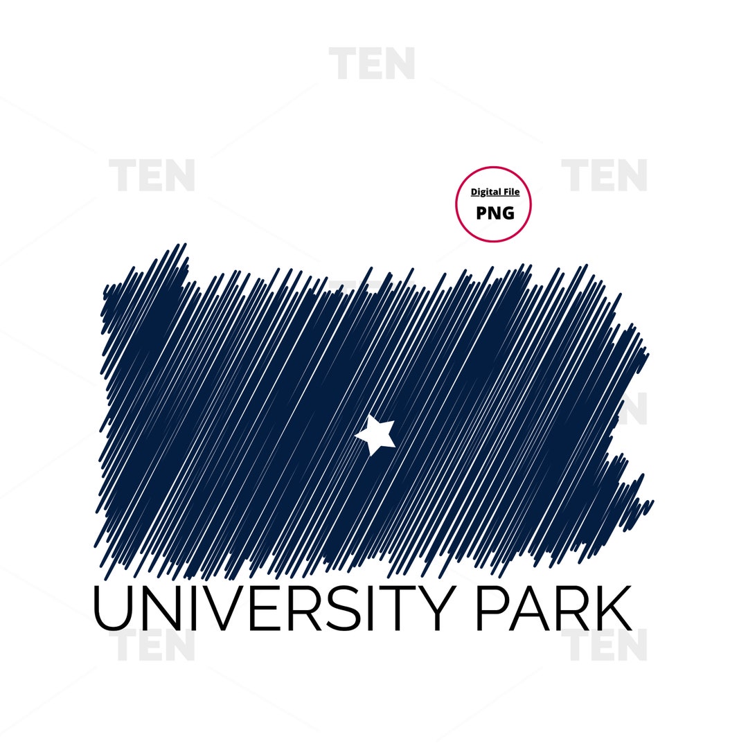 University Park Pennsylvania State Sketch Landkarte Skizze - Etsy.de