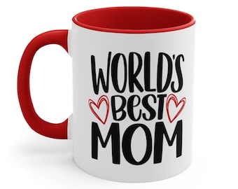 World's Best Mom mug, Best Mom gift, Gift for mom, Moms birthday gift, Mothers Day gift, Mom gift, Mom mug