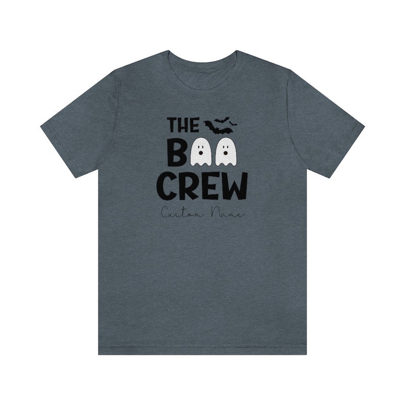 The Boo Crew, Spooky Season, Custom Halloween T-Shirt, Group Halloween Shirt, Family Halloween Shirts, Matching Halloween Shirts image 7