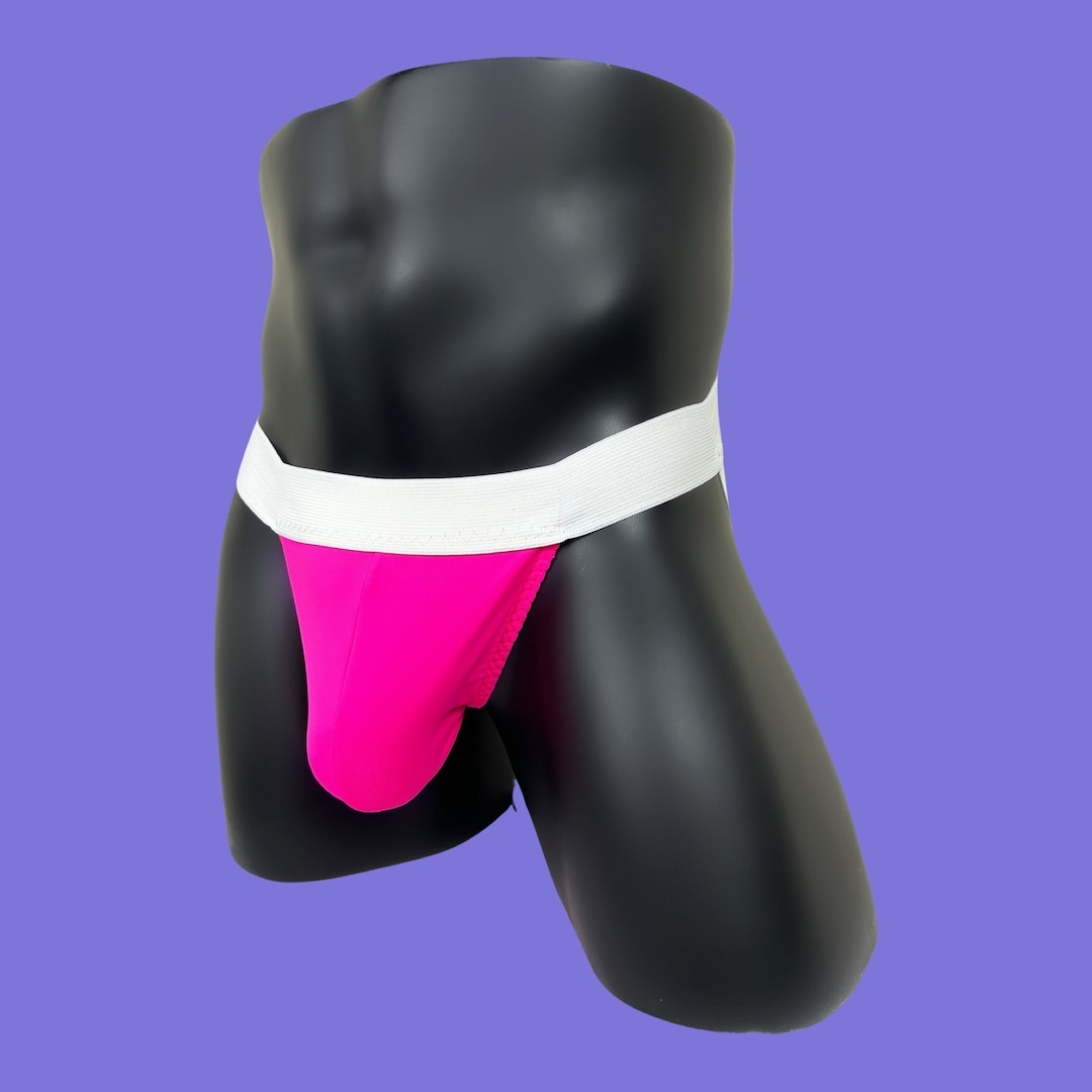 Hot Pink Jock Strap for Men Mens Sexy Halloween Costume Etsy