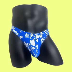 Men's Open Front Hole Briefs Thongs G-string Underwear T-back Bikini Panties