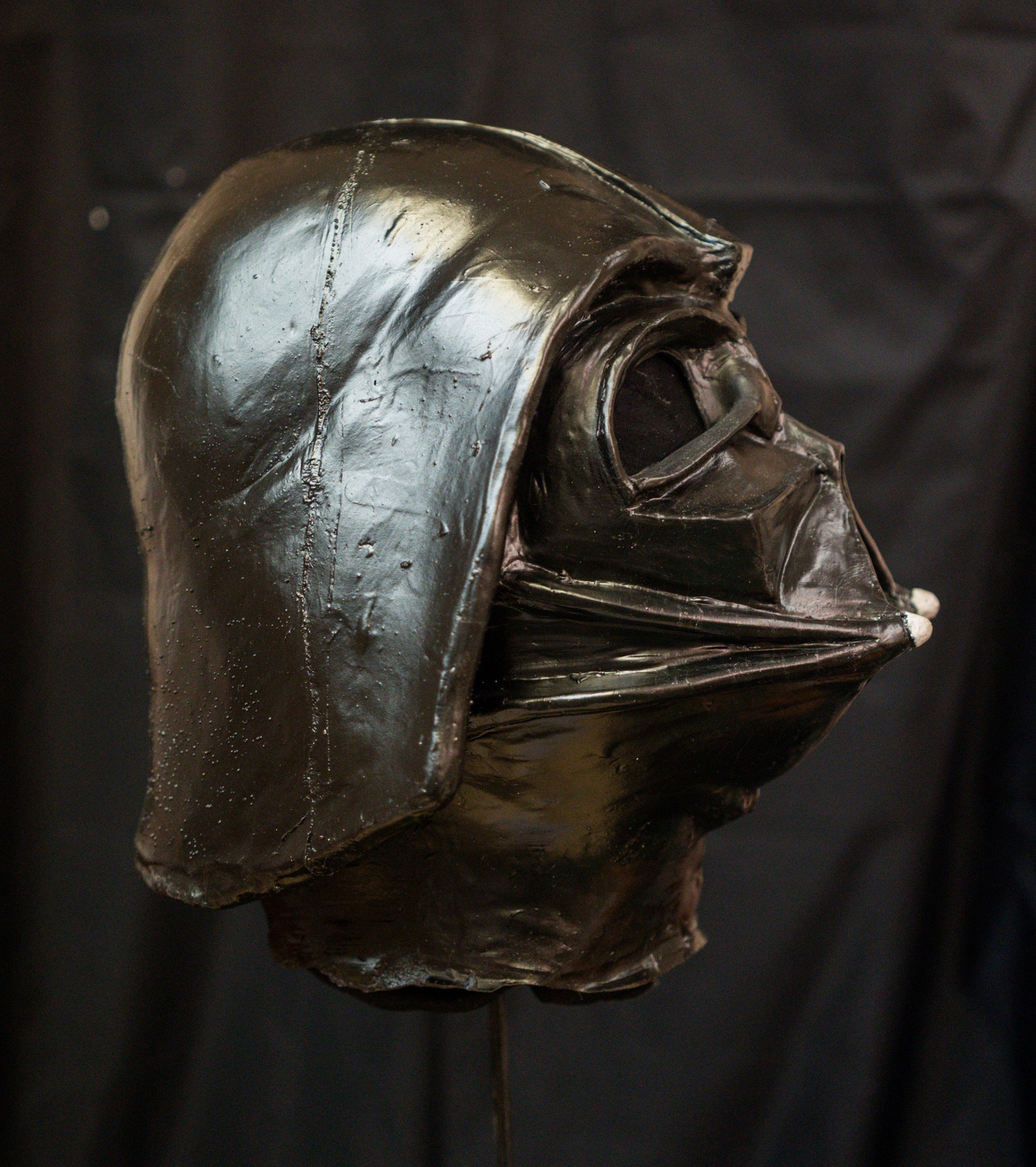 Darth Vader Latex Mask Helmet for Costume Fully Wearable. - Etsy