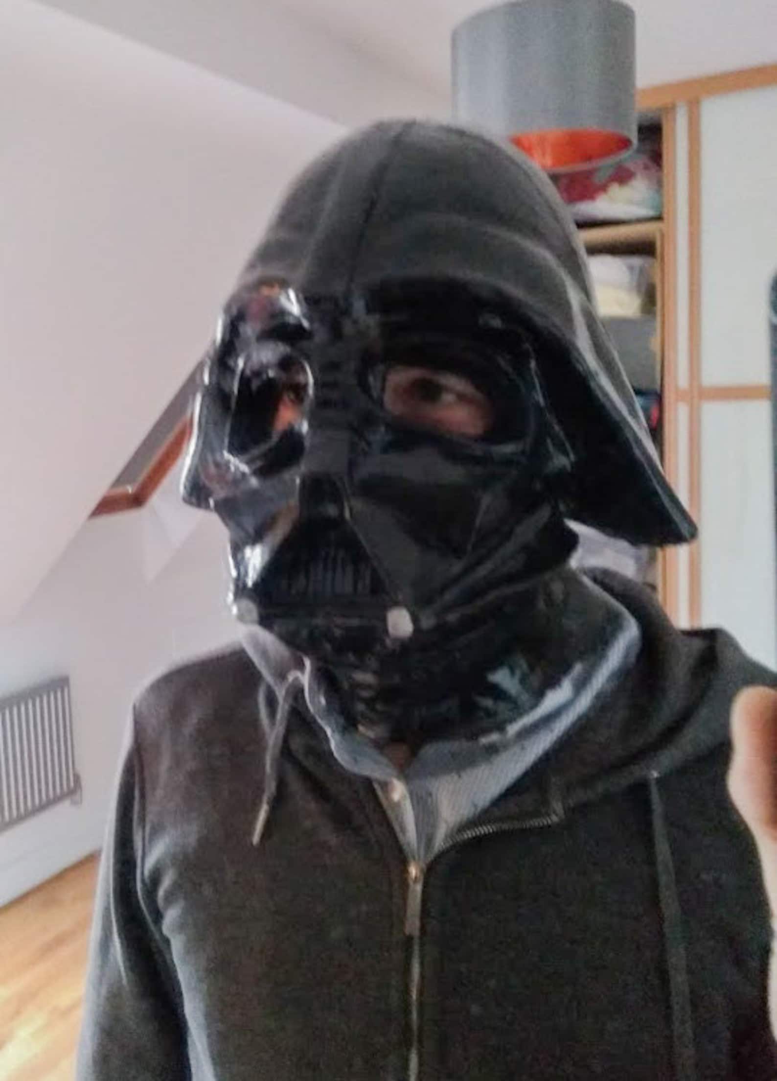 Darth Vader Latex Mask Helmet for Costume Fully Wearable. - Etsy