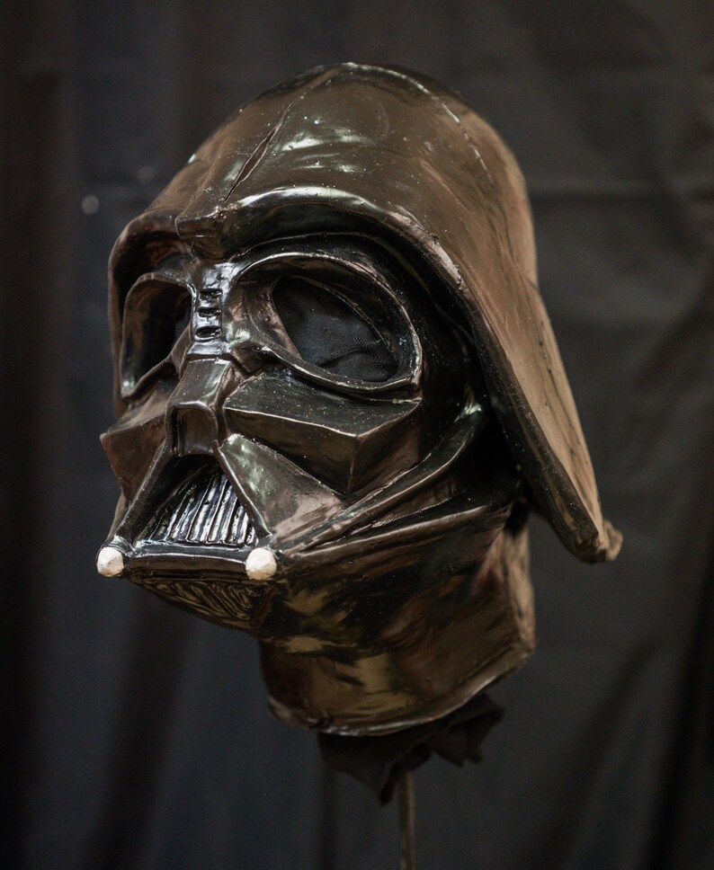 Darth Vader Latex Mask Helmet for Costume Fully Wearable. - Etsy