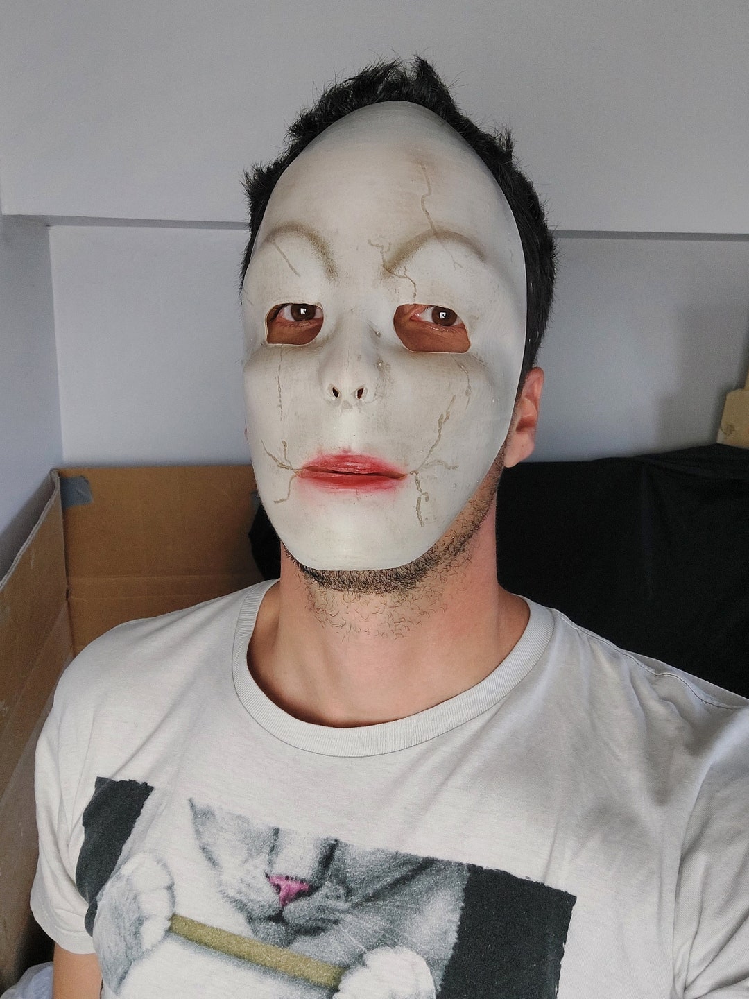 Creepy Facemask Doll