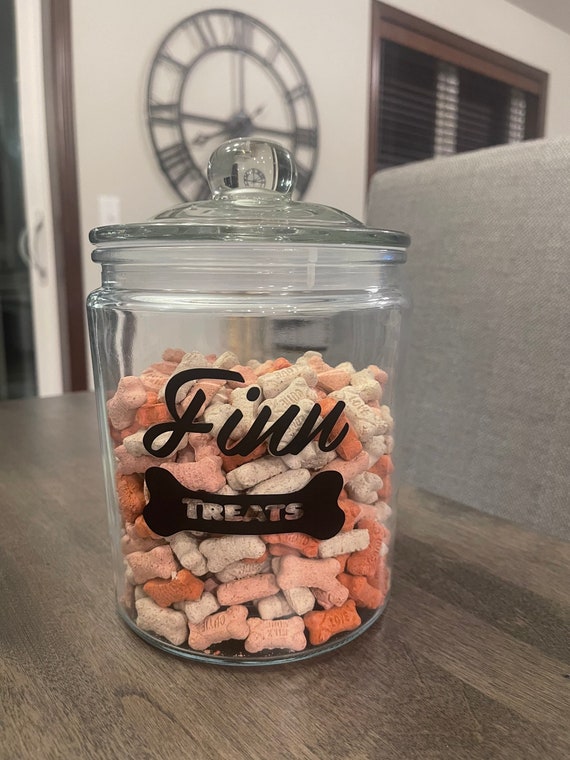 Dog/cat Treat Storage Container Etsy