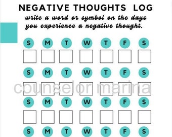 Registro dei pensieri negativi