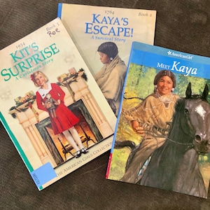 Vintage American Girl Books, Collectible Kaya & Kit Series, Classic Children&#39;s Literature, Perfect Gift for Young Readers