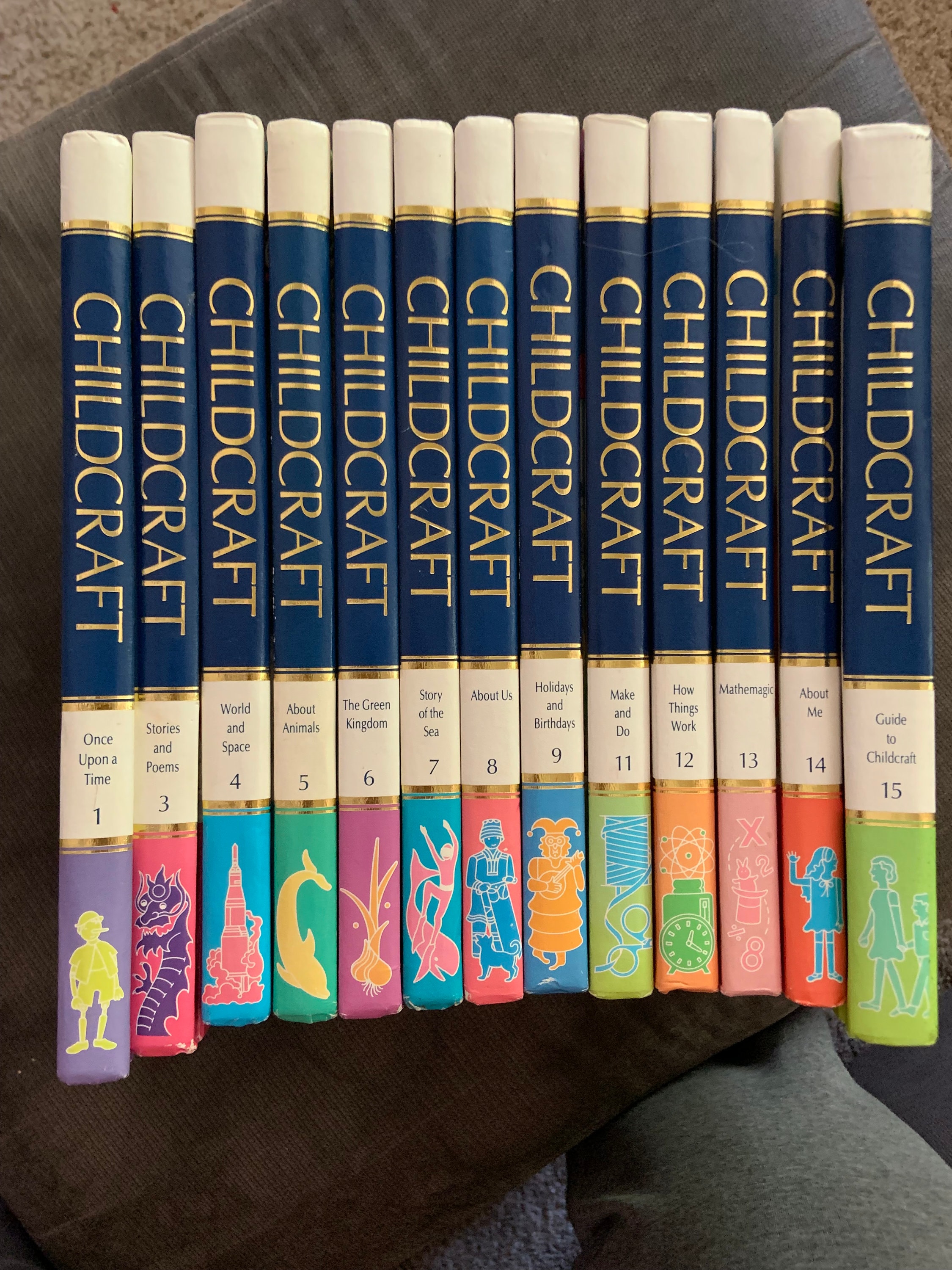 Vintage Child Craft World Book Series 1994 • Educational Books for