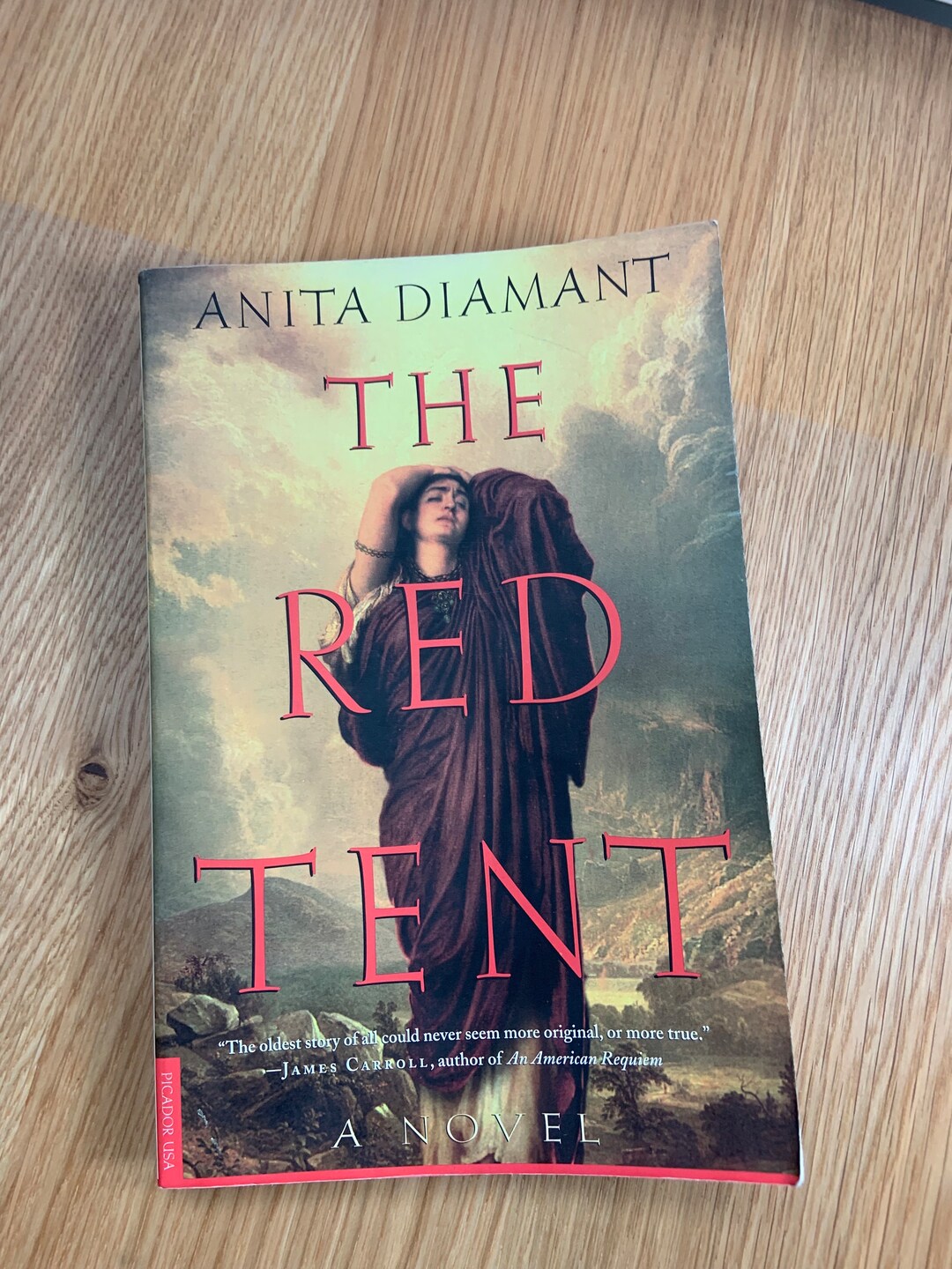Vintage Book, the Red Tent, by Anita Diamant, A Women's Novel in Biblical Times, Historical ...