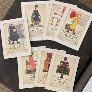 Vintage American Girl Books Collectible, Historical Fiction for Children, Ideal Gifts for Young Readers