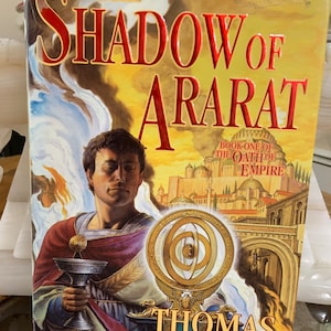 Vintage book, The Shadow of Ararat, Thomas Harlan, First Edition Hardcover