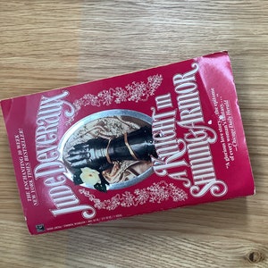 Vintage Book, A Knight in Shining Armor - By Jude Deveraux - Soft Cover Paperback - Pocket Books - Fiction