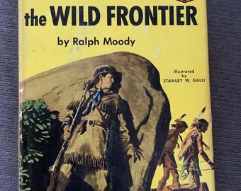 Kit Carson and the Wild Frontier (1955) Landmark Books #53 | Ralph Moody | Stanley Galli | Vintage Frontier Biography
