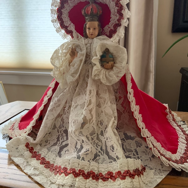 Infant of Prague Statue Etsy