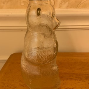 Vintage Snow Crest Bear Coin Bank Salem MA | 1950s Advertising Syrup Container | Figural Bear Bank Mid Century Collectible image 3