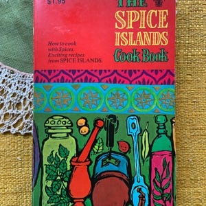 Vintage The Space Island Cookbook Paperback 1961 | 328 Recipes with Spices, Herbs & Seasonings