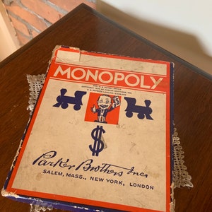 Vintage Monopoly Game Pieces Parker Brothers 20th Century Collectible - Own A Rare Piece of Monopoly History