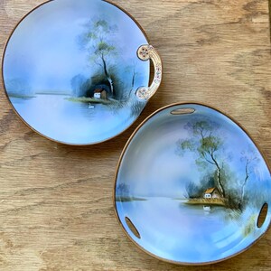 Noritake Lake Scene - Etsy