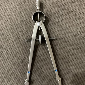 Professional Machinist Compasses - Steel Caliper and Vernco Compass - Precision Drafting & Scientific Tool - Engineer Gift