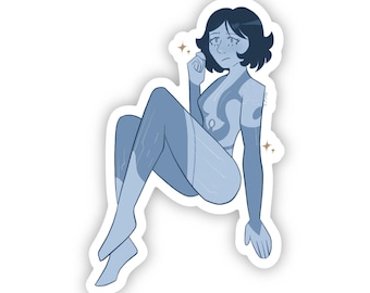 Cortana Halo Sticker