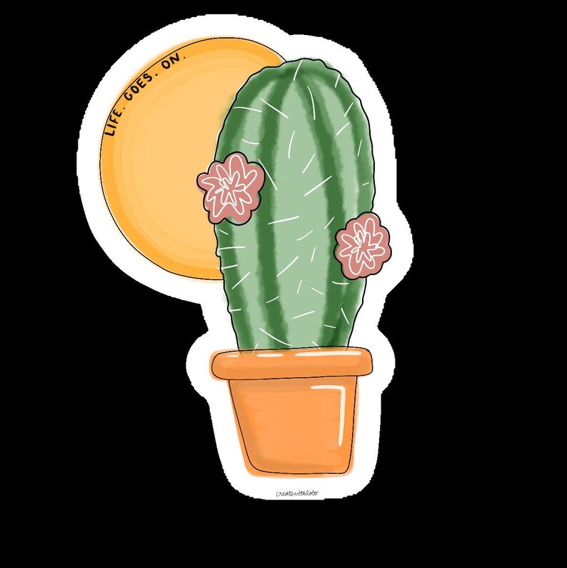 Cactus Stickers Downloadable Cactus Prints Digital Cactus - Etsy
