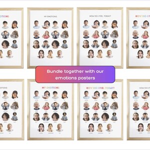Montessori Emotions Flashcards: Real Children Photos (Digital Download) image 4