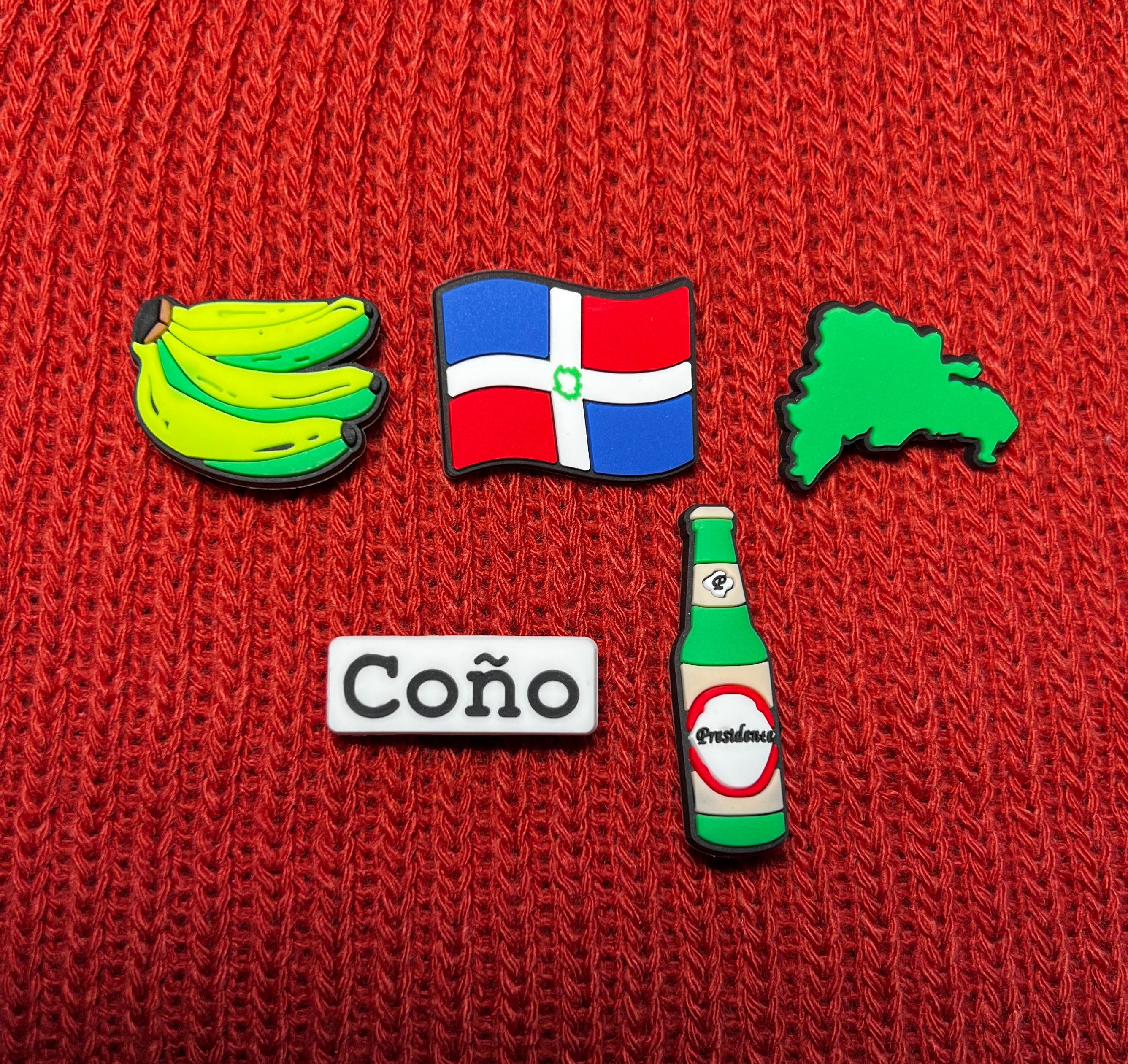 6 Croc Charms Bundle – Team Dominican