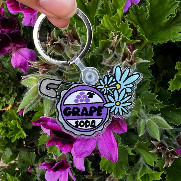 Disney Pixar Up Grape Soda Keychain