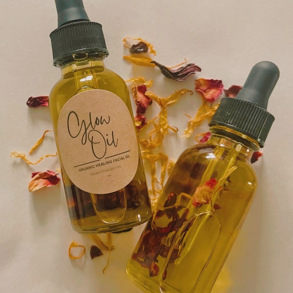 Organic Crystal Infused Glow Face Oil