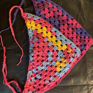 Crochet Pride Bandanas