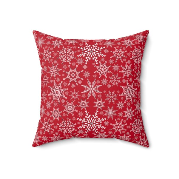 Red Pillow Case Etsy