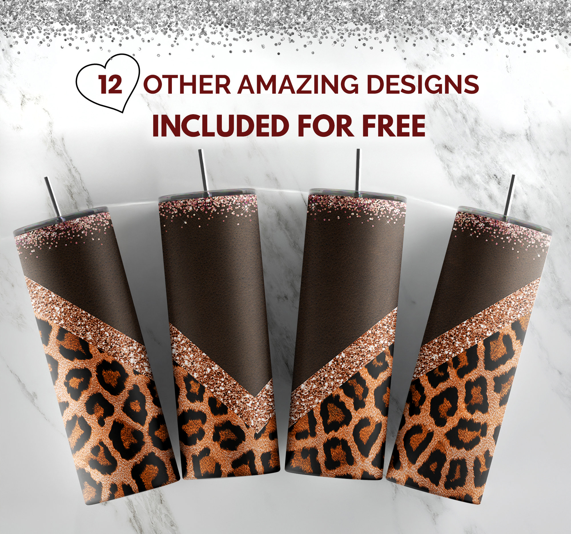 LV Brown & Gold Sublimation Tumbler – Vickie's Creation