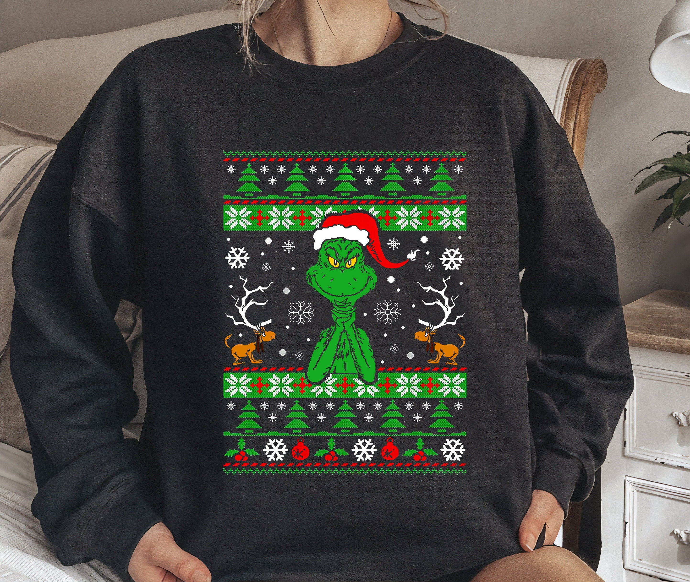 grinch christmas sweater for dogs