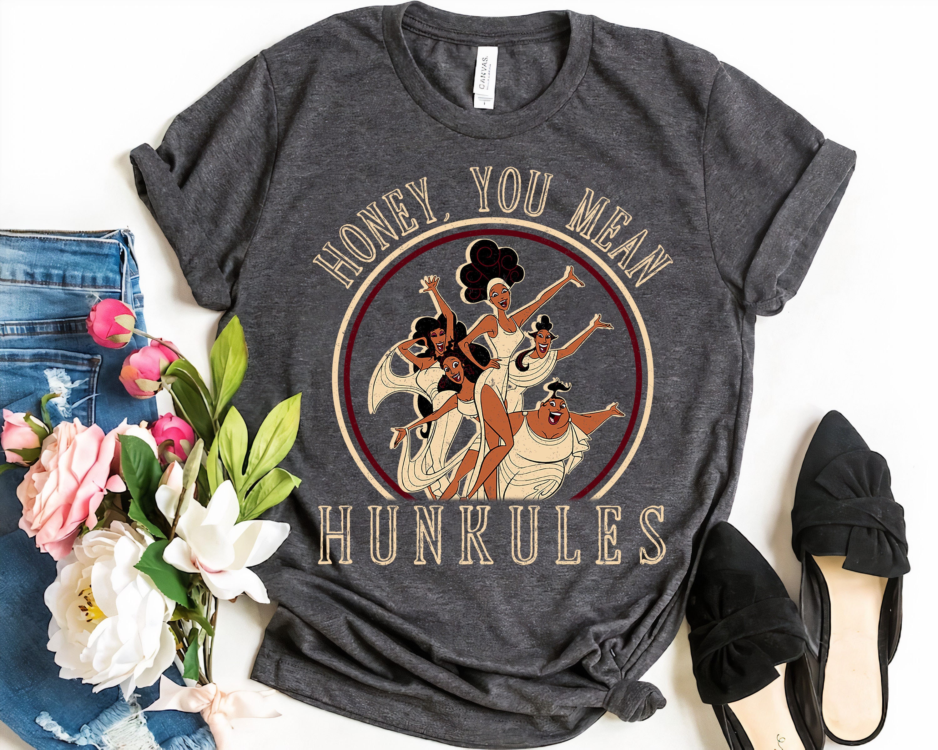 Disney Diva the Muses Hercules Honey You Mean Hunkules Retro Etsy