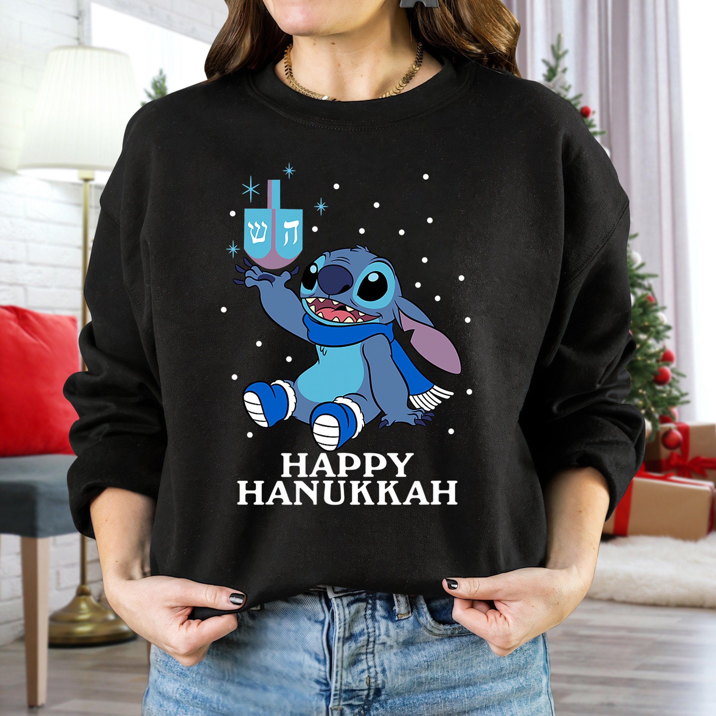Discover Disney Lilo & Stitch - Happy Hanukkah Stitch Dreidel