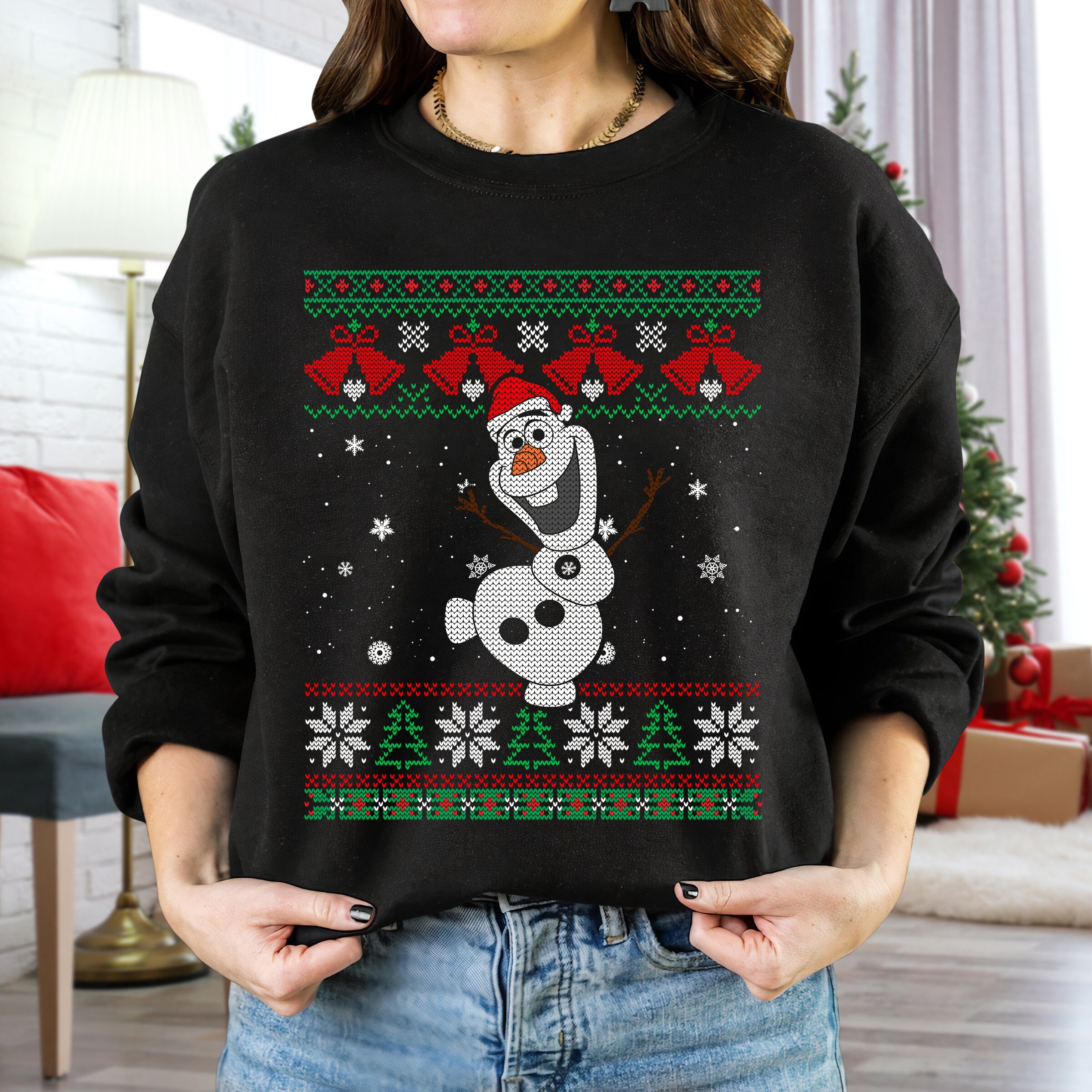 Frozen Xmas Sweater - Etsy