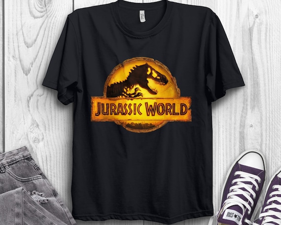 Jurassic World Logo Jurassic Park T-rex Dinosaur Jurassic - Etsy