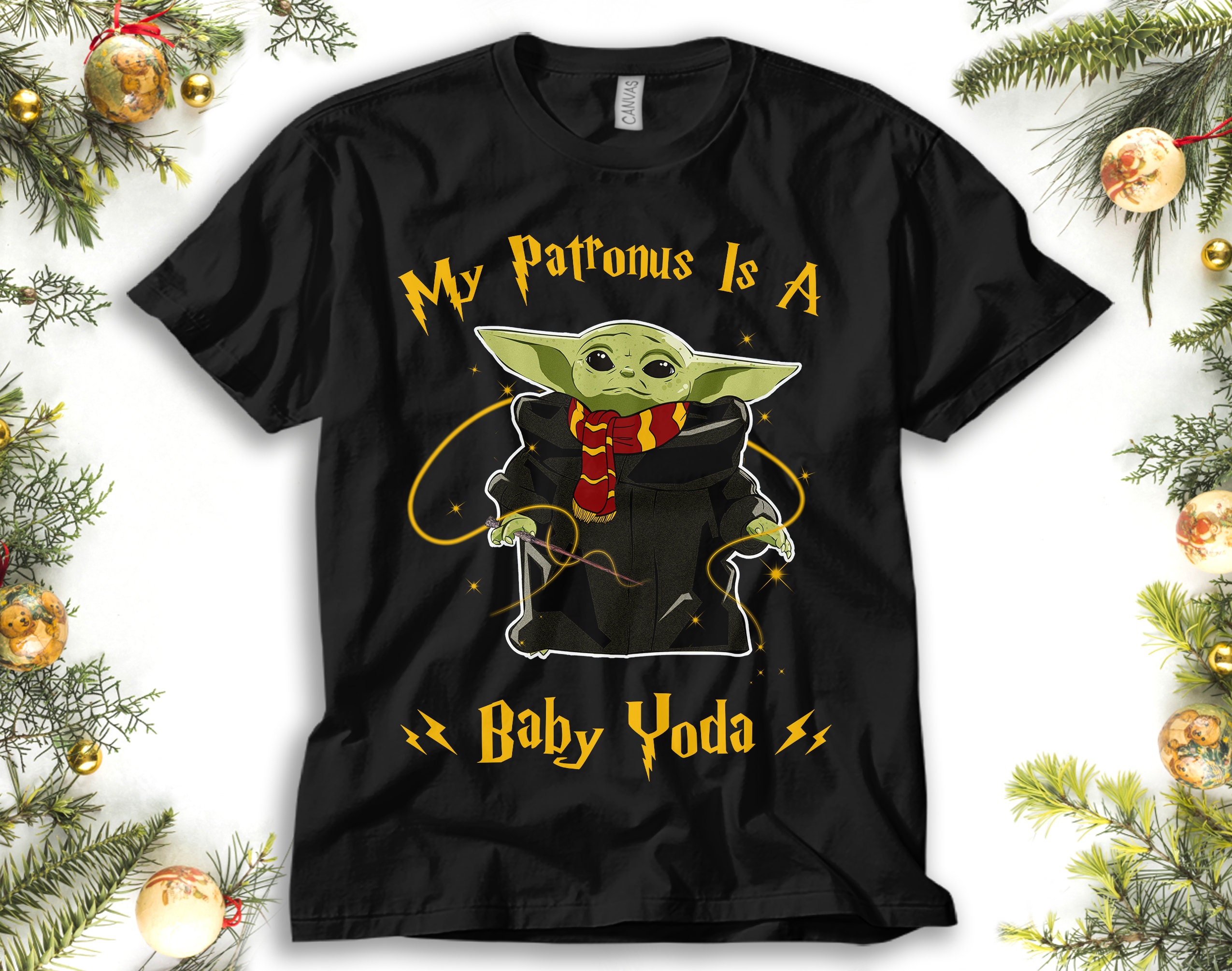 Discover Star Wars Baby Yoda Is My Patronus T-Shirt, Baby Yoda Shirt