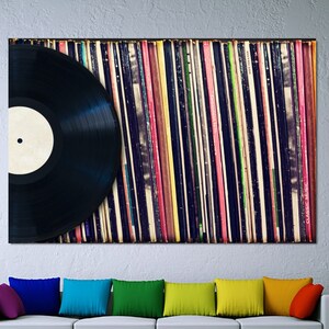 Vinly Poster Print, Vinly Print Art, Vinly Wandkunst, Schallplatte Wandkunst, Vinly Moderne Wandkunst, Vintage Vinyl Vintage Retro Musik Radio Foto