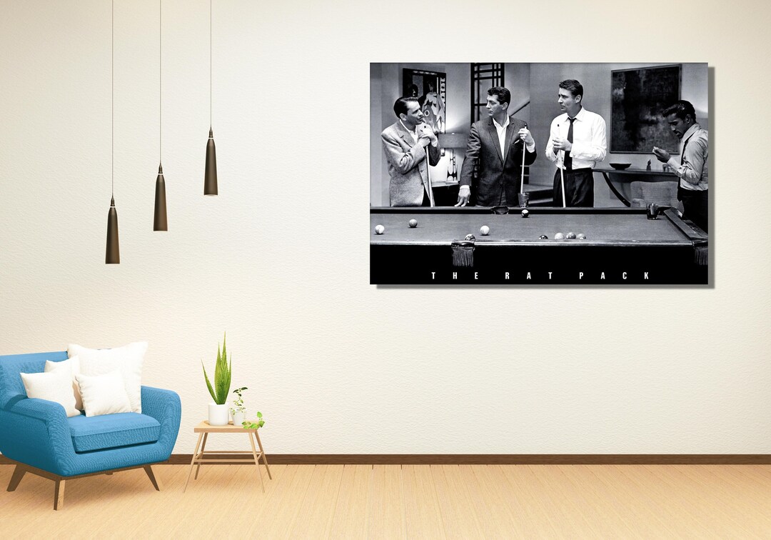The Rat Pack Poster Art,the Rat Pack Canvas Print,the Rat Pack Canvas