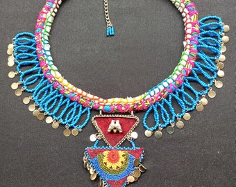 Handgemaakte kralenketting: boho-sieraden