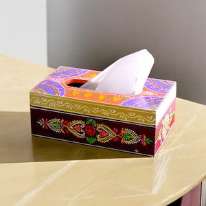 Coperchio per scatola di distribuzione di carta velina in legno