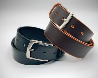 Premium Leather Belt unisex 40 cm width! Made with 100% Full Grain Vegetable Tanned Leather. Built to Last Forever.Groomsman, birthday gift!