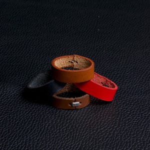 Leather Belt Loop Replacement, Durable Genuine top grain Leather Strap for Belts, Repair & Customize Your Belt Accessory